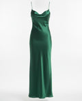Green Camisole Slip Maxi Dress